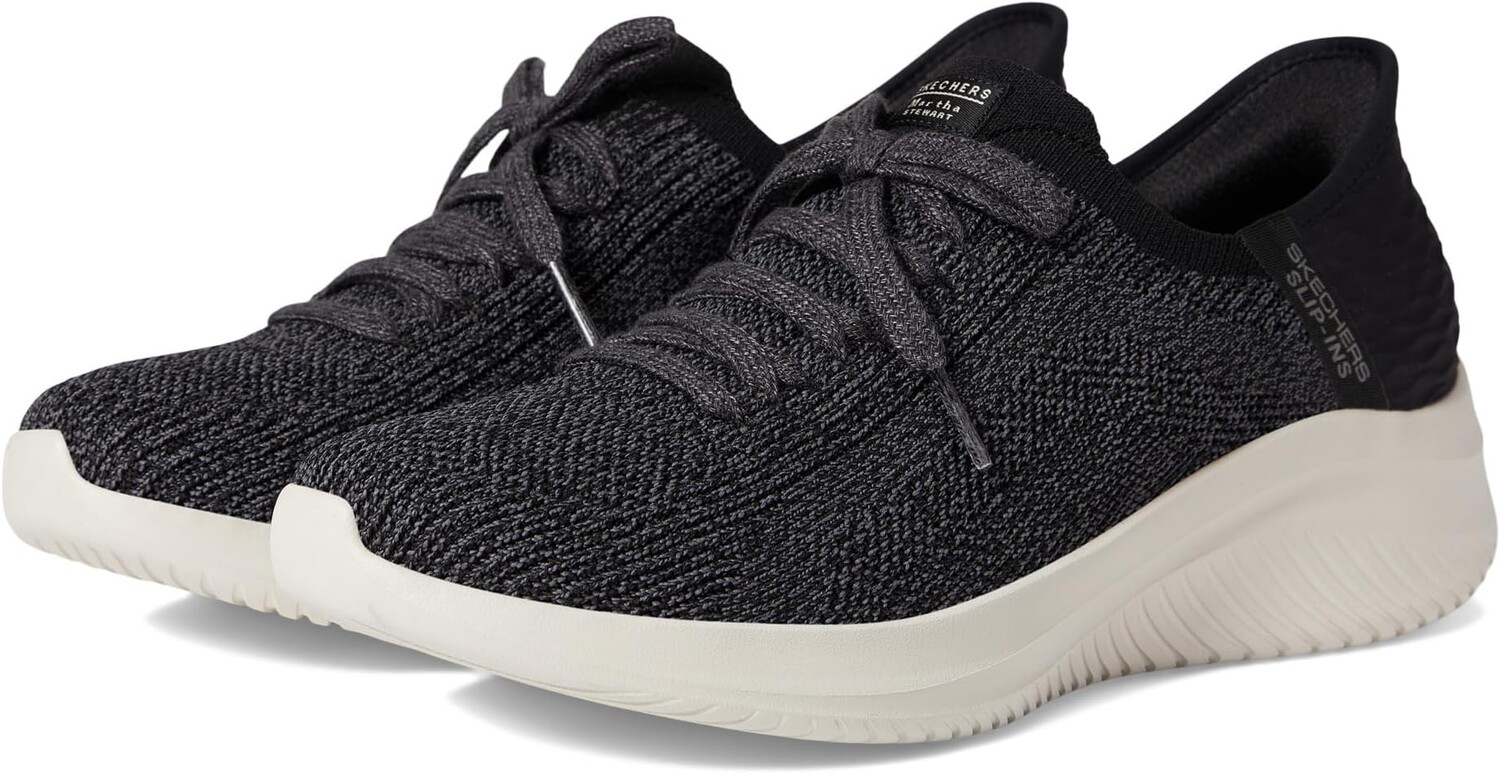 

Кроссовки Martha Stewart - Ultra Flex 3.0 - Day Light Hands Free Slip-Ins SKECHERS, черный