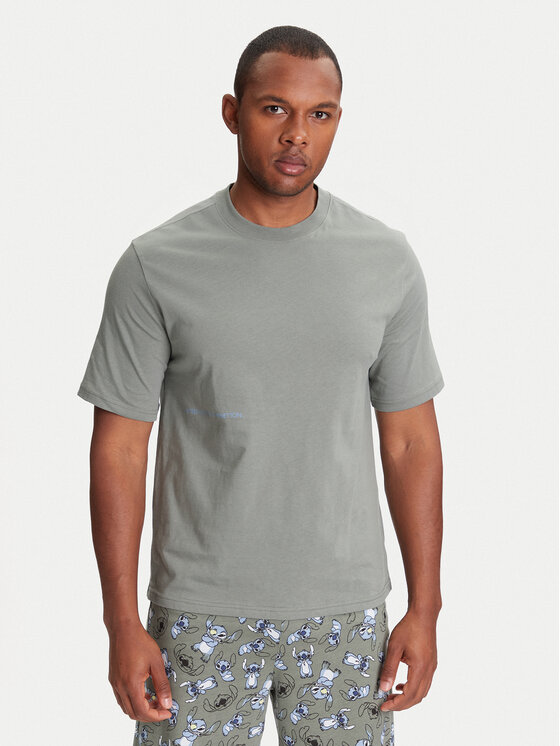 

Футболка обычного кроя 30964M01W United Colors Of Benetton, серый