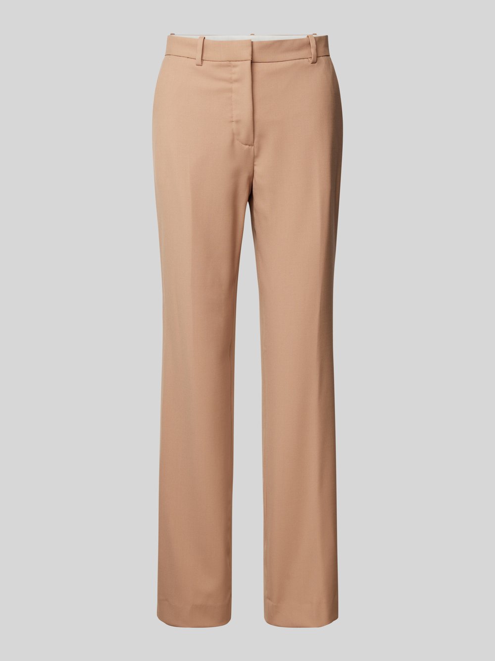 

Брюки прямого кроя с задними карманами Calvin Klein Womenswear, бежевый