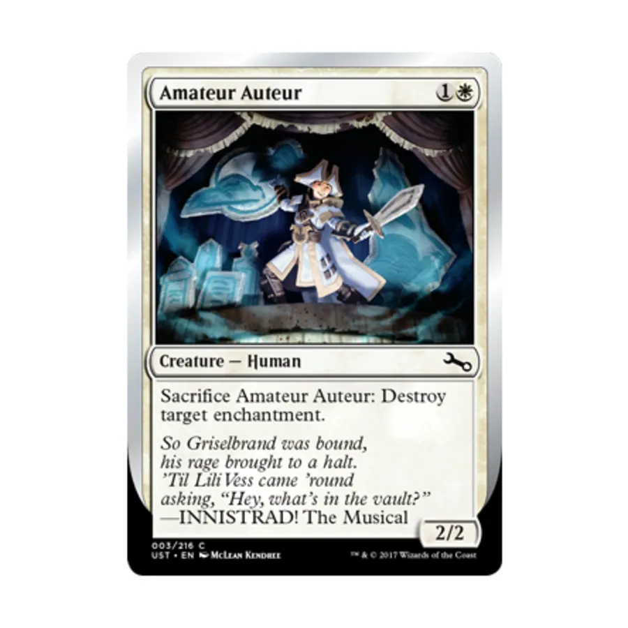 

CCG Автор-любитель - Иннистрад (C), MTG - Unstable