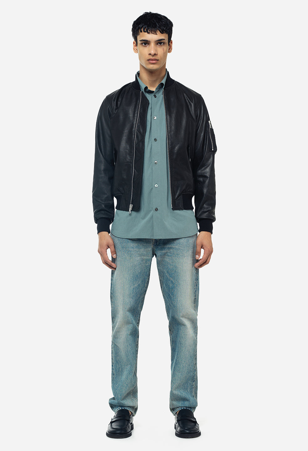 

Кожаный бомбер Bogota / черный John Elliott