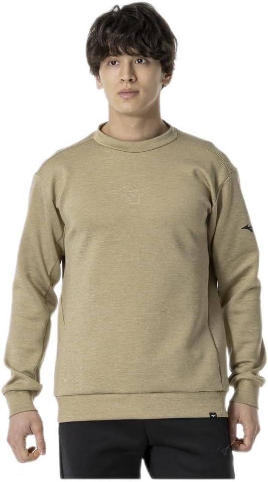 

Спортивная толстовка MIZUNO Training Wear, круглый вырез, удобная для движений, унисекс, для взрослых, размер 32MCA052, зеленый