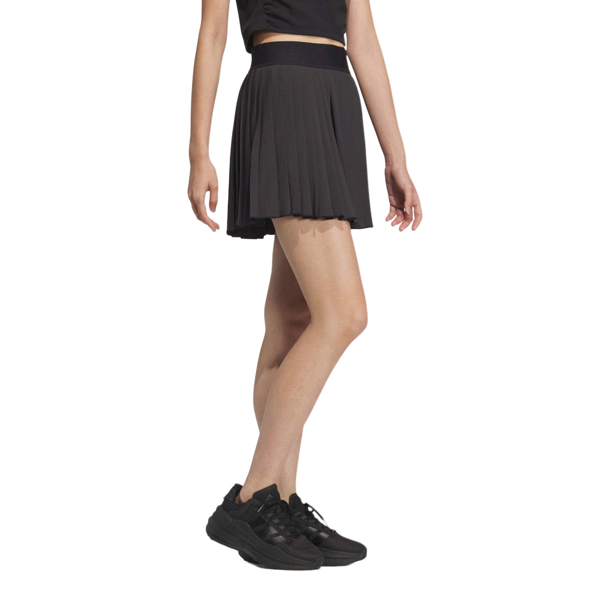 SS25 повседневная короткая юбка Women's Adidas, черный — фото 4