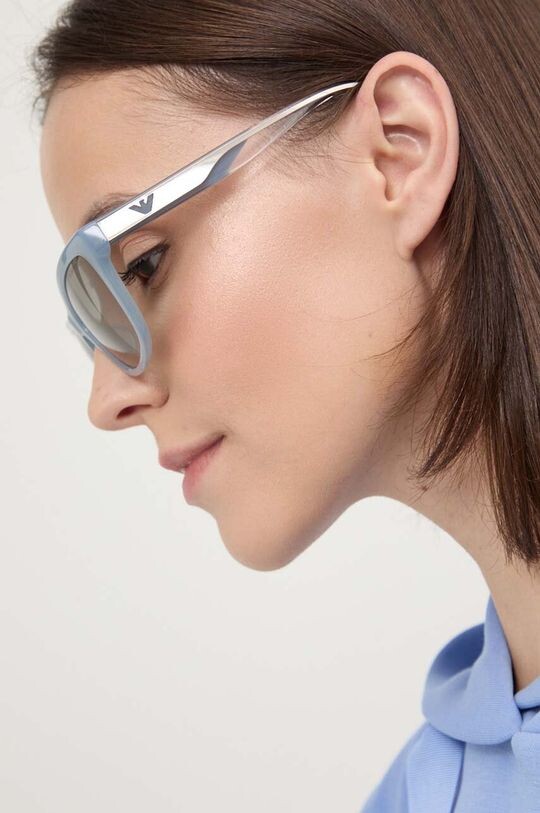 

Солнечные очки Emporio Armani, синий