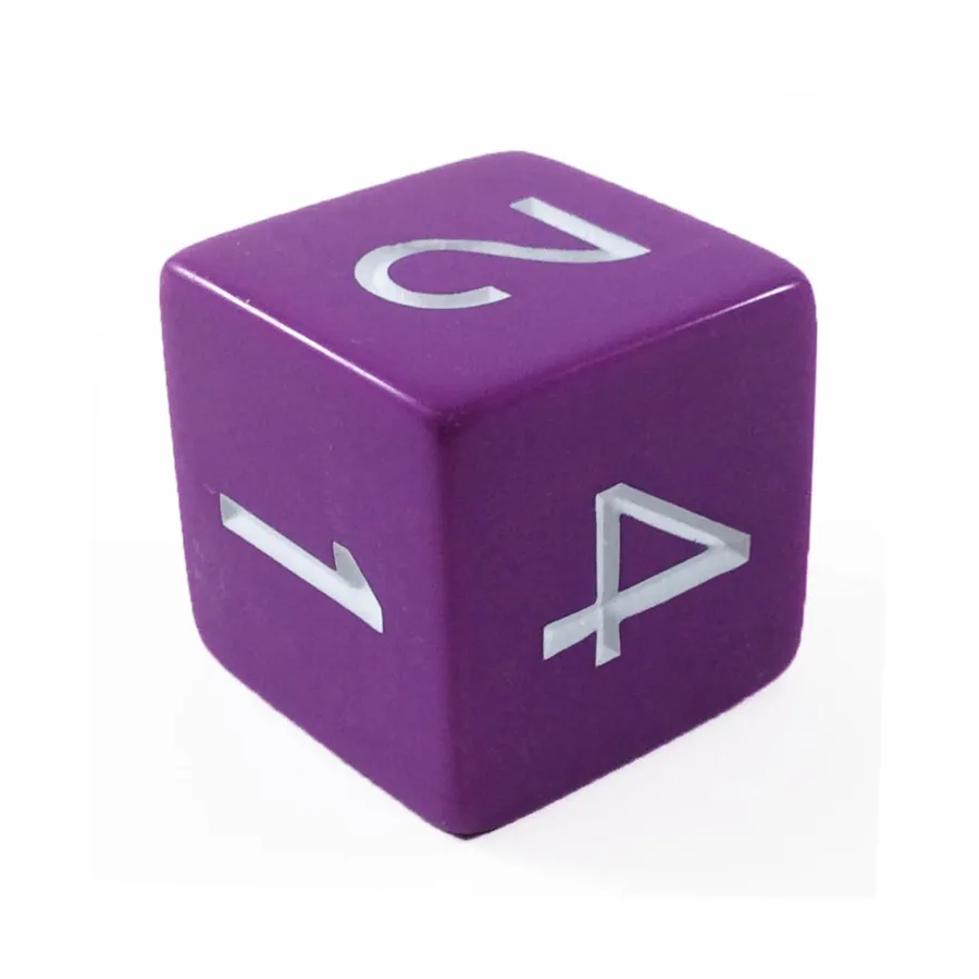

Джамбо d6 - Фиолетовый, Dice - Jumbo Opaque (Koplow)
