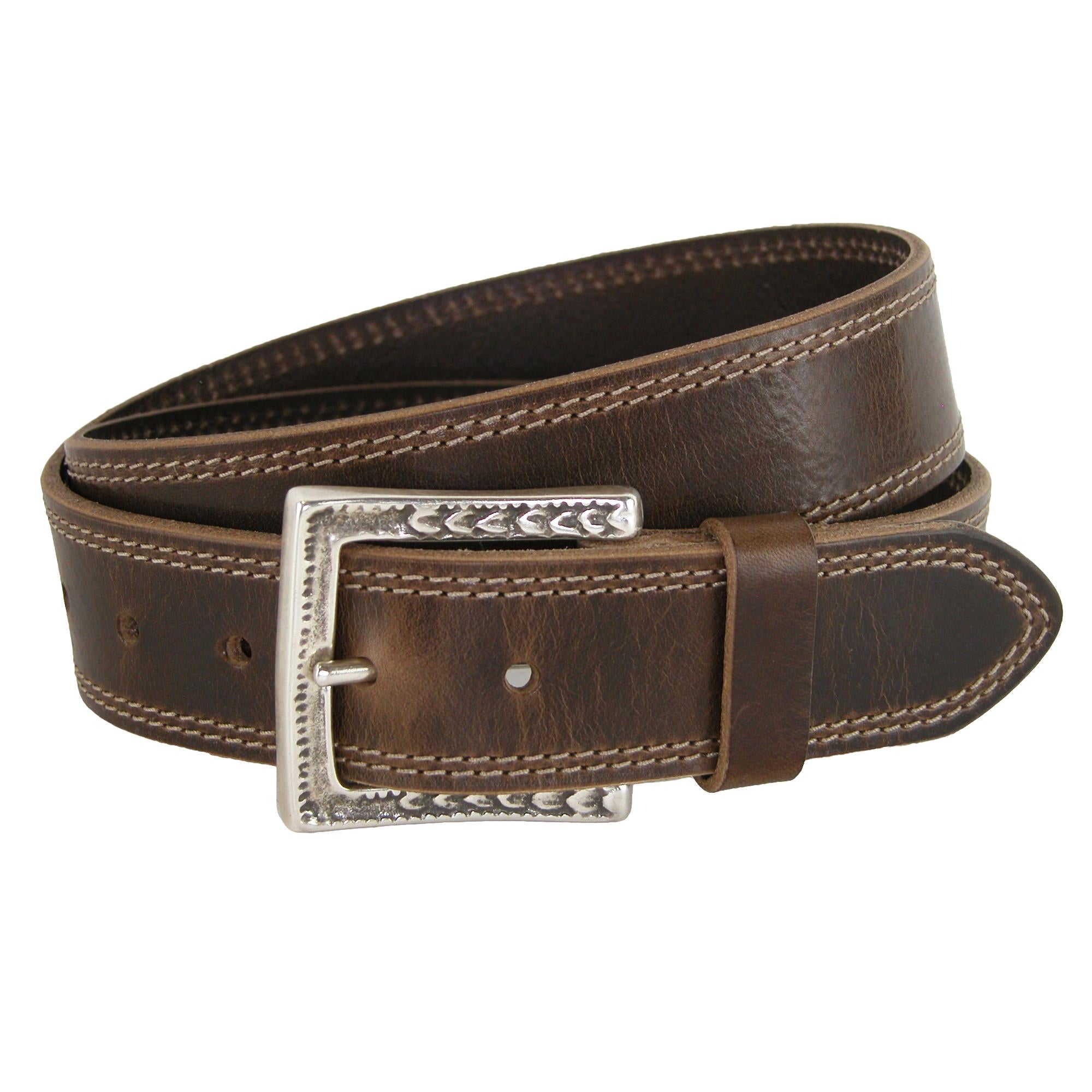 

Ремень для джинсов Douglas SoHo Casual Pull Up из кожи CrookhornDavis, темно-коричневый