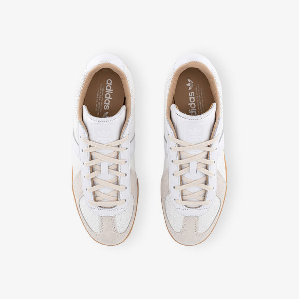 Ботинки Adidas Bw army из кожи, белый — фото 2