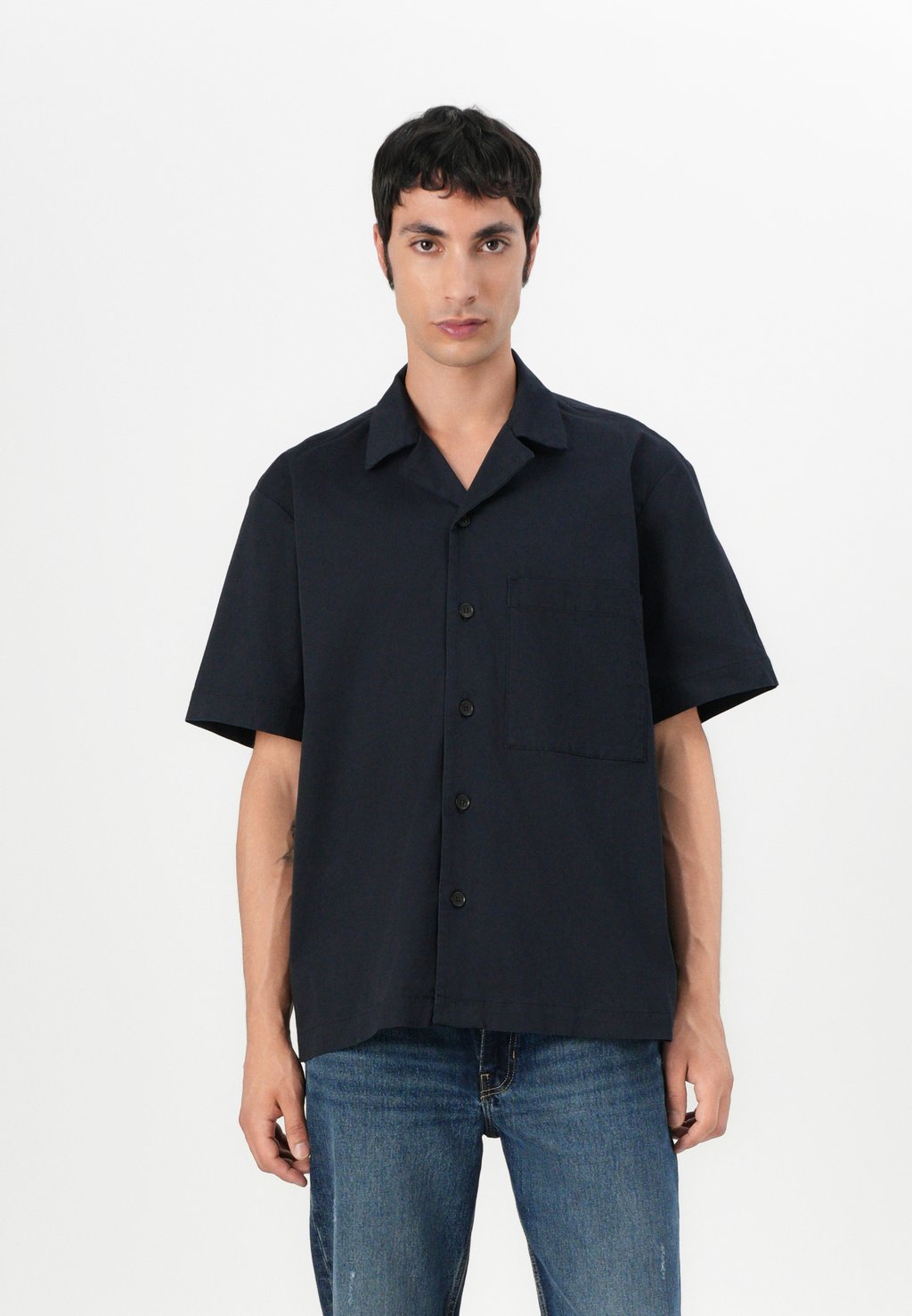 

Рубашка SLHRELAXED JONAS SHIRT RESORT Selected Homme, темно-синий
