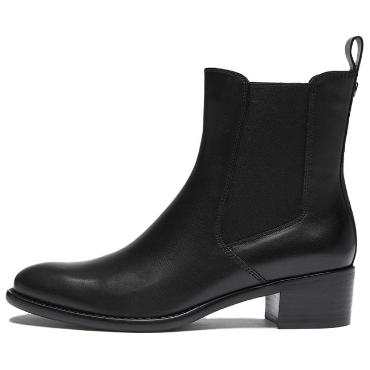 LE SAUNDA Женские короткие челси-ботфорты Truffle Black Color BKL, цвет Truffle Black Color BKL
