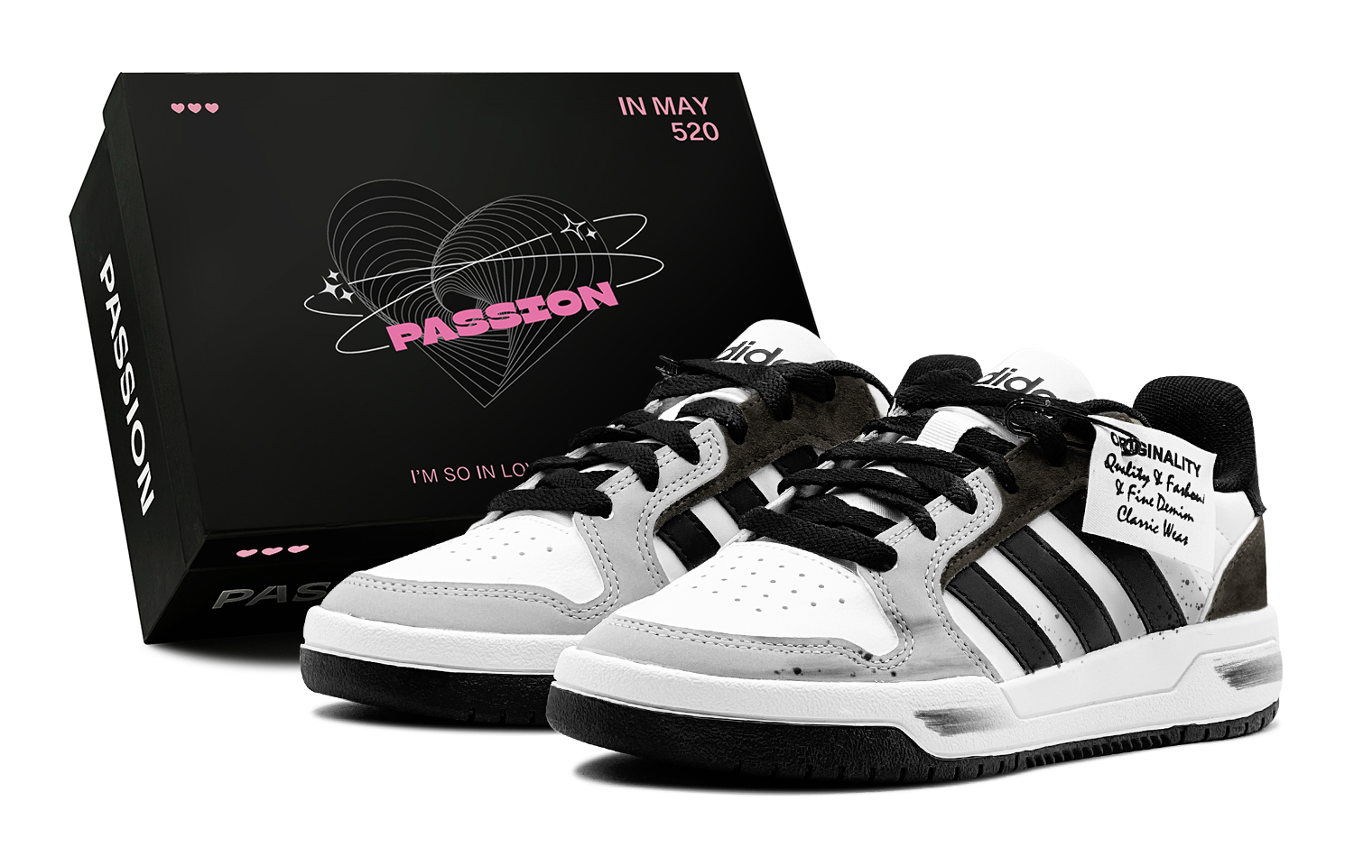 

Adidas Entrap Ink Gray, стиль преппи, индивидуальная мода, модные универсальные низкие кеды для скейтбординга унисекс серый белый