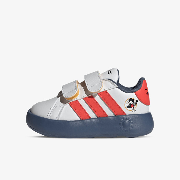 

Кроссовки Grand Court с Микки Adidas, белый