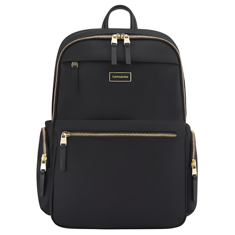 

Samsonite Тканевый рюкзак малого размера унисекс черный с античным розовым, Black