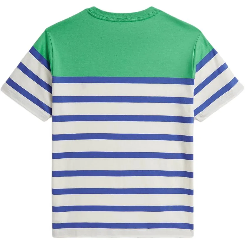 Футболка детская Polo Ralph Lauren, зеленый — фото 3