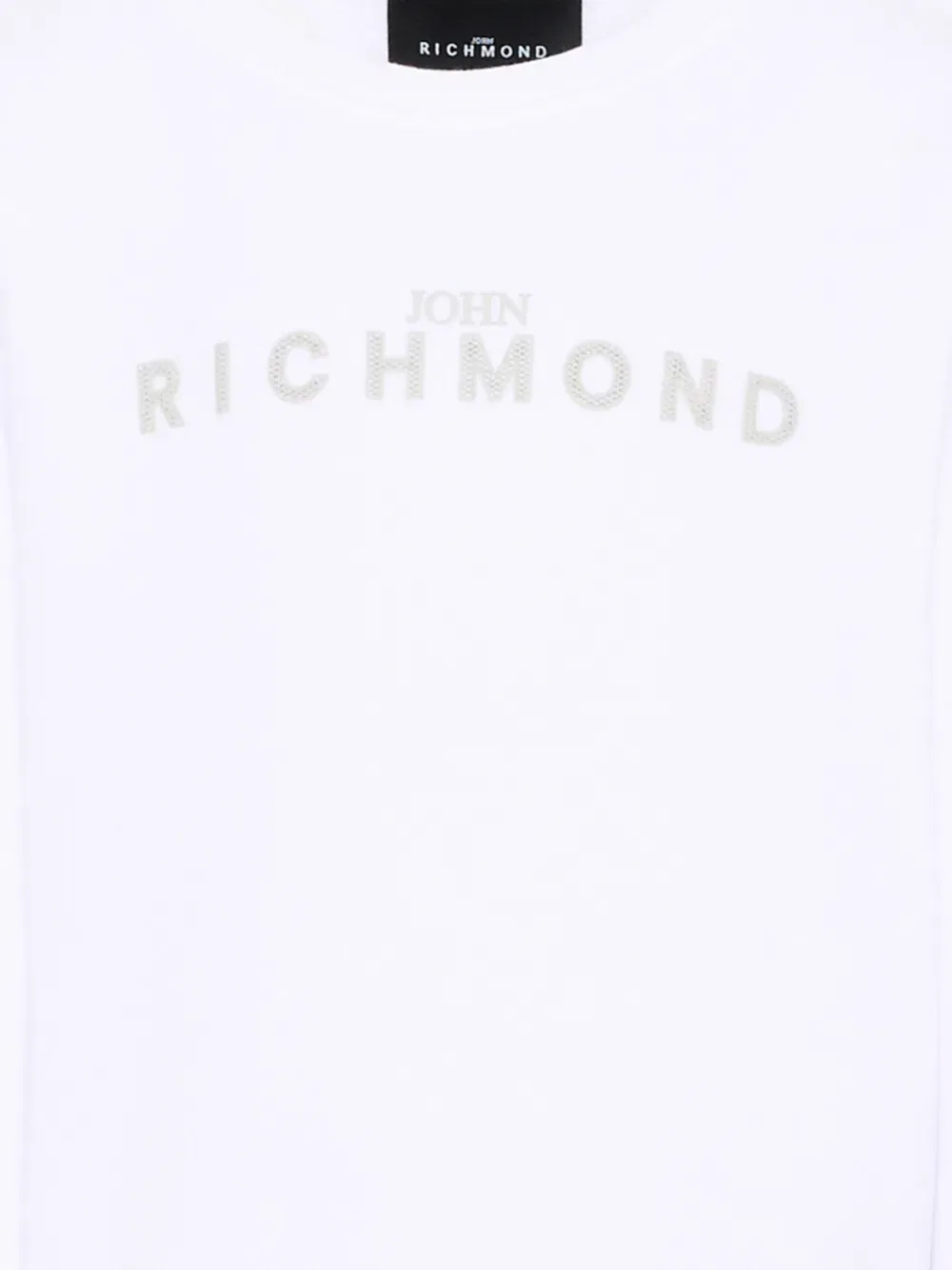Толстовка с круглым вырезом John Richmond Junior, белый — фото 3