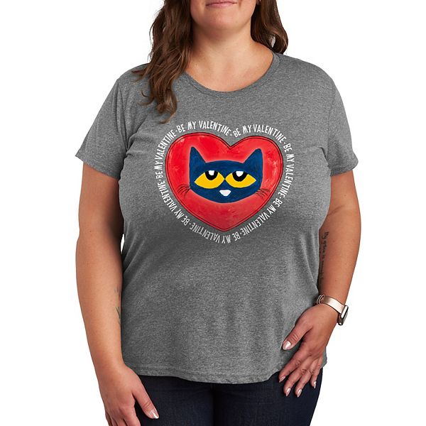 

Футболка с принтом Pete the Cat Be My Valentine Licensed Character