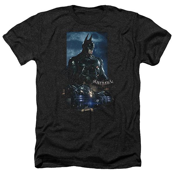 

Футболка Batman Arkham Knight Batmobile Adult Heather Licensed Character