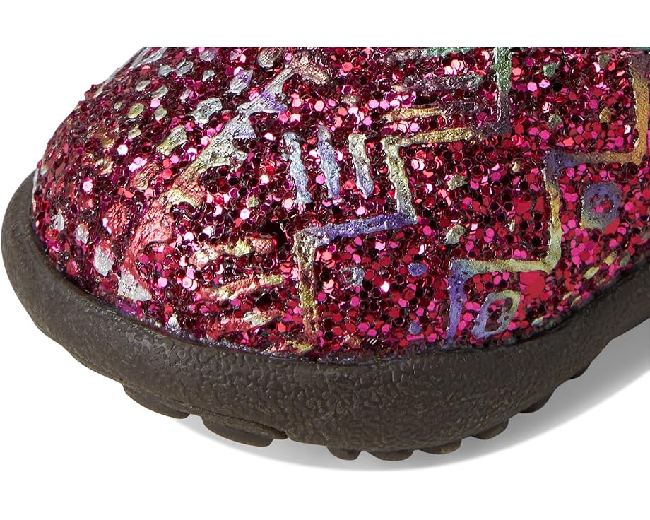 Детские ковбойские сапоги Roper Kids Cowbabies Glitter Aztec (infant/toddler), Fuschia Aztec Glitter Vamp — фото 2