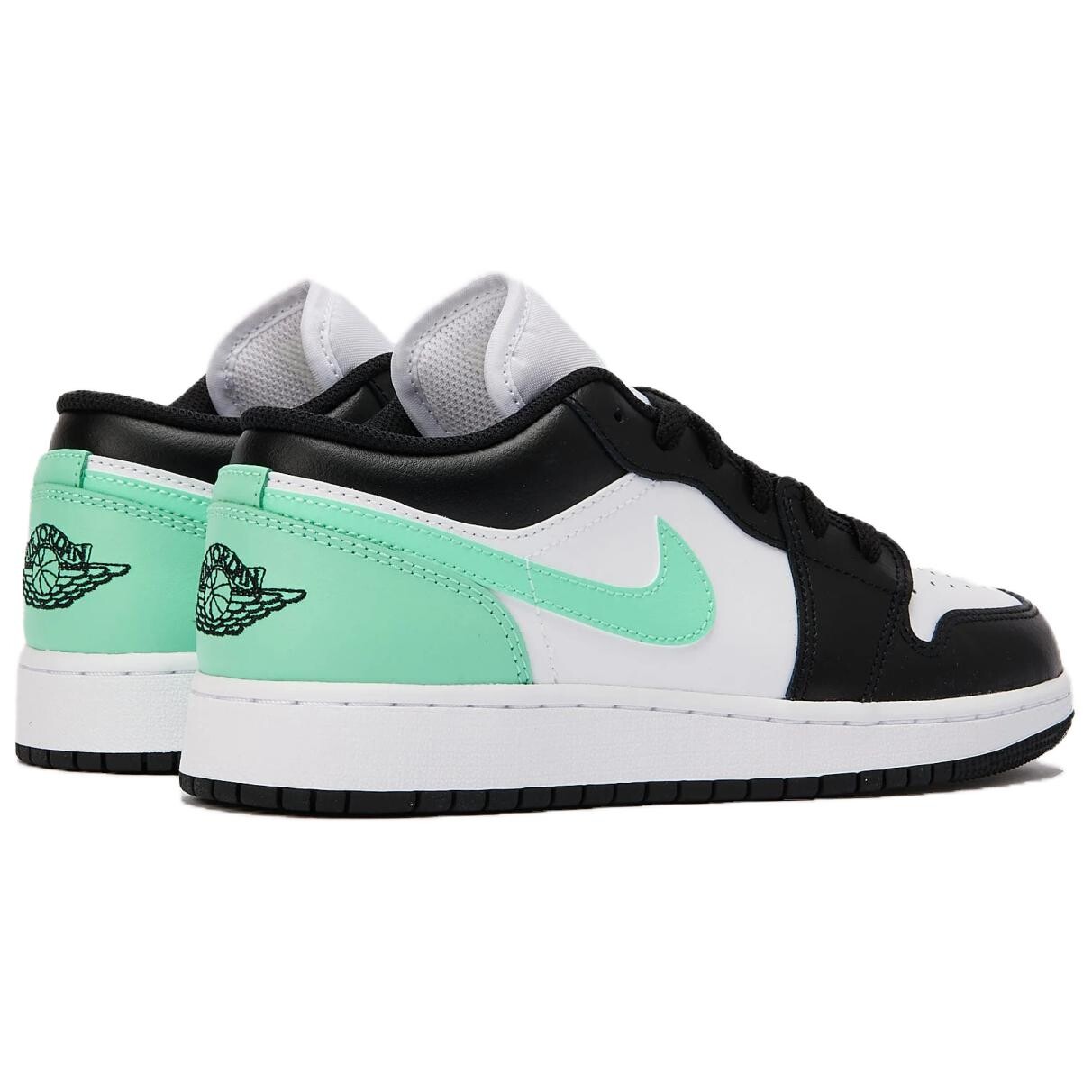Женские кроссовки Jordan Air Jordan 1 для скейтбординга, Белый/Зеленый — фото 2