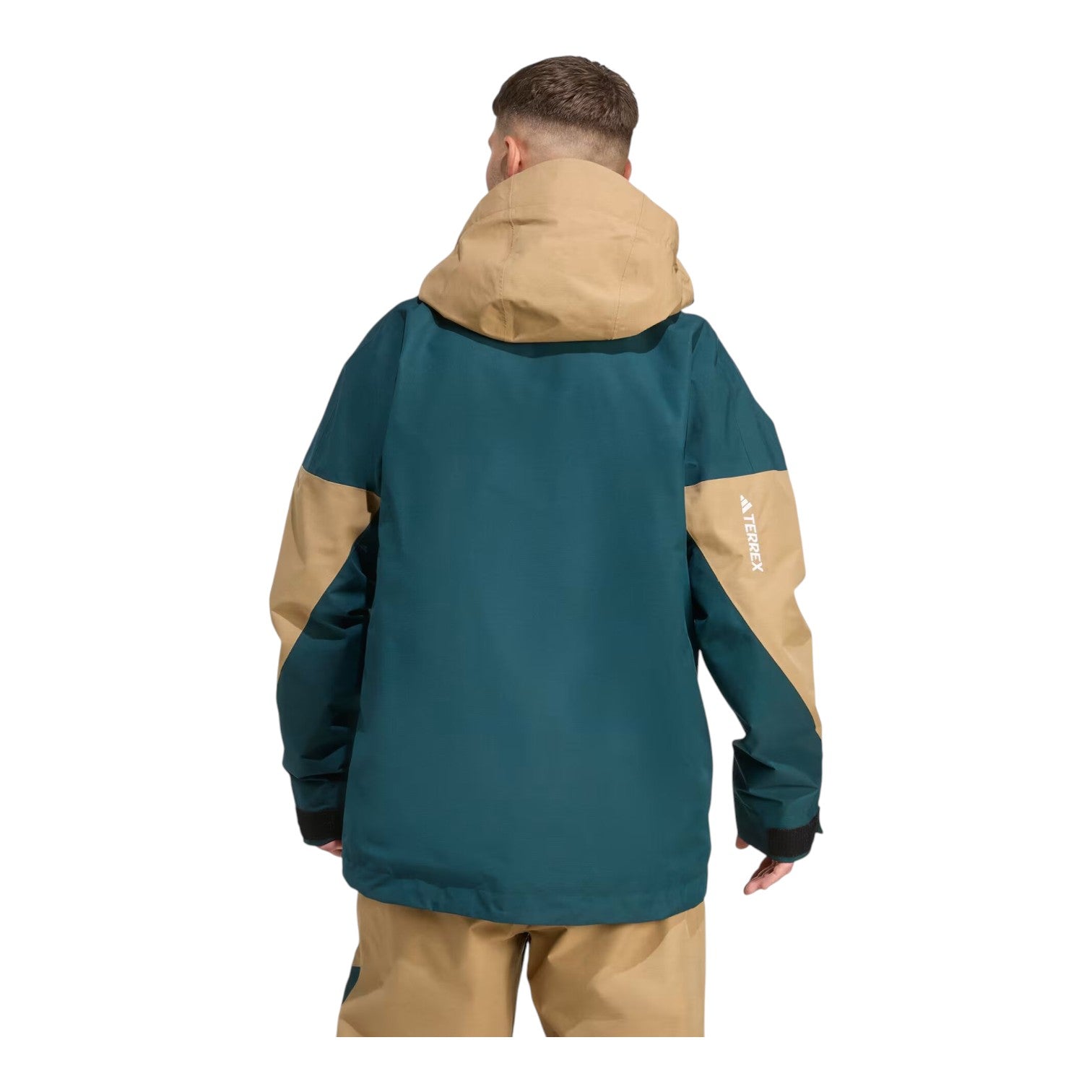 Куртка Adidas Terrex Xperior 2 Layer Lined Gore-Tex Performance Jacket 'Cardboard Aurora Ivy' — фото 3