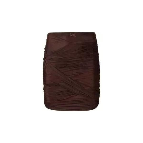 

Юбка ruched draped skirt Alexander Wang, черный