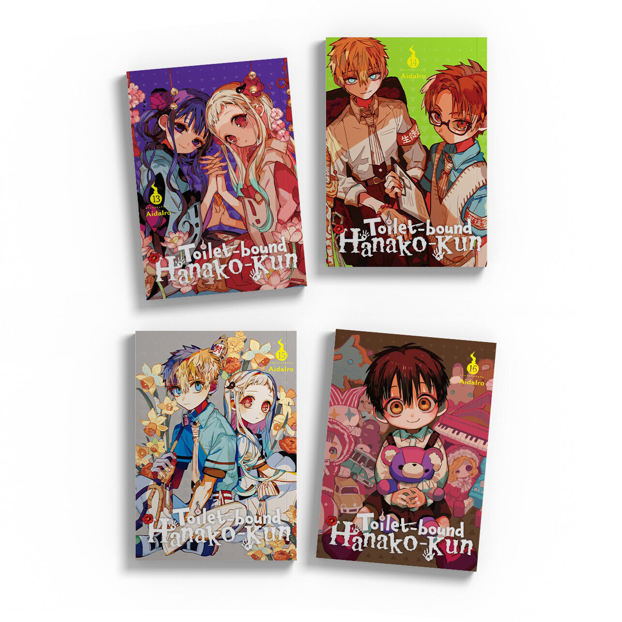 

Манга Toilet-bound Hanako-kun Manga (13-16) Bundle