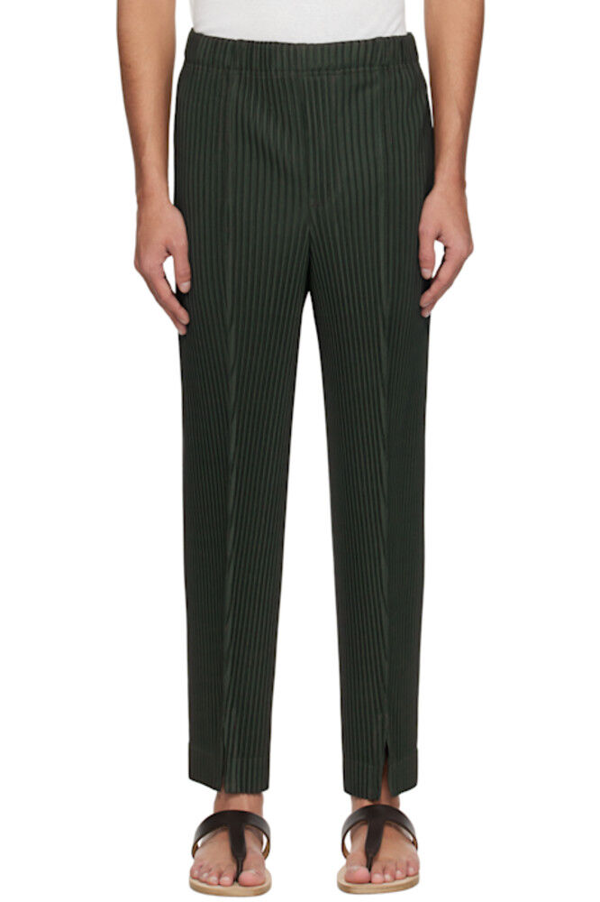 

Зеленые плиссированные брюки 2 HOMME PLISSÉ ISSEY MIYAKE