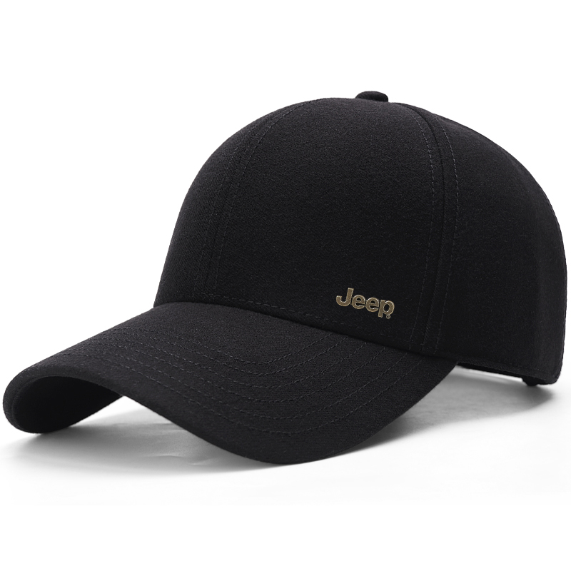

Jeep Хлопковая бейсболка унисекс, Black