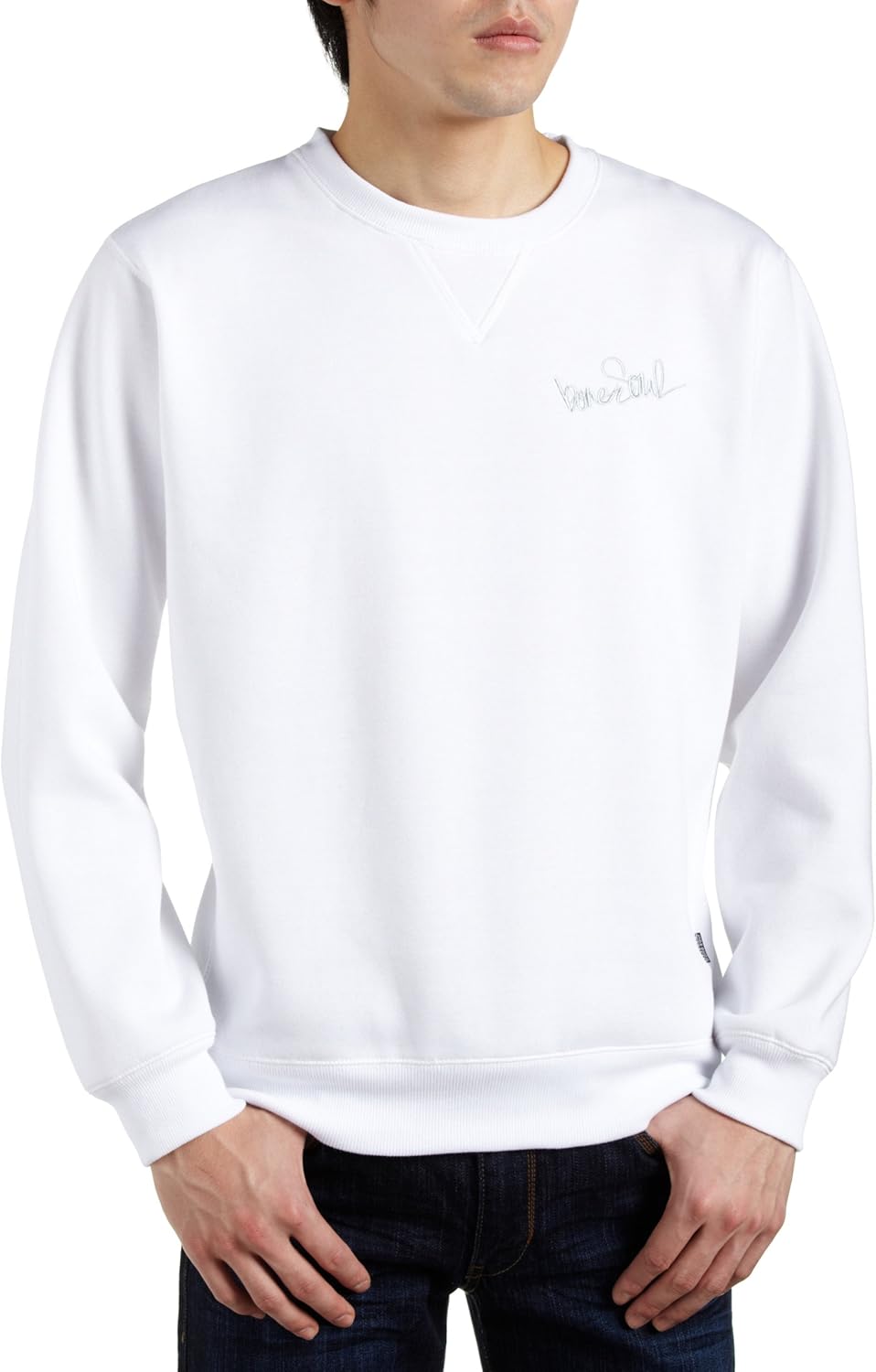 

Толстовка с принтом PINCPONC B ONE SOUL 07700105, белый