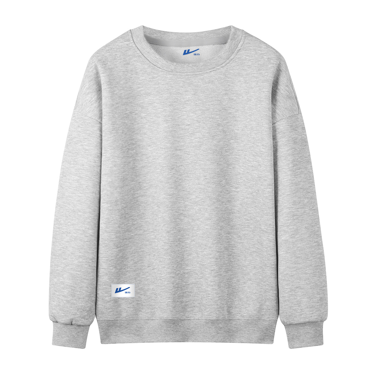 

Свитшот Unisex Crew Neck Moderate Regular WARRIOR, светло-серый (fleece-lined thermal)