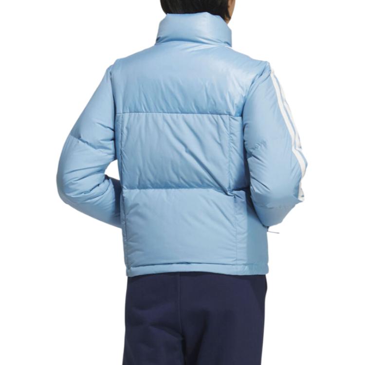 Утепленные пуховики и куртки ClimaWarm для женщин Adidas, синий — фото 4