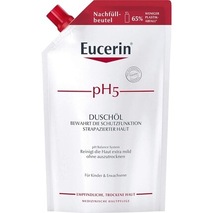

Сумка для замены масла для душа Eucerin pH5, 400 мл