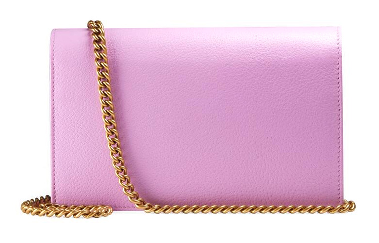 Женский кожаный кошелек-кроссбоди GUCCI — фото 3