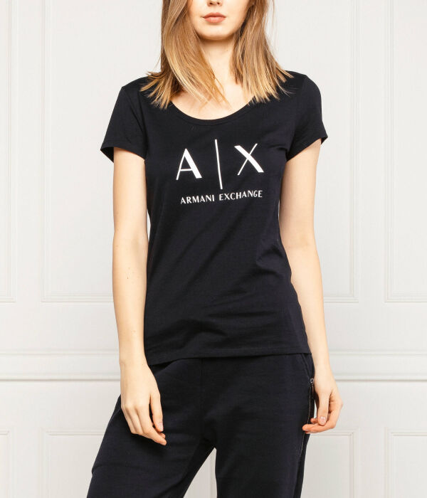 

Футболки Regular fit Armani Exchange, черный