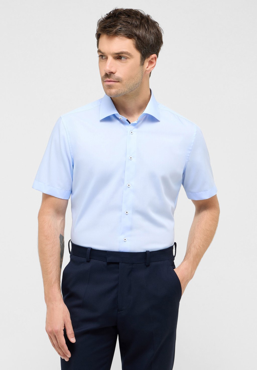 

Классическая рубашка ORIGINAL - Shirt Eterna, светло-голубой