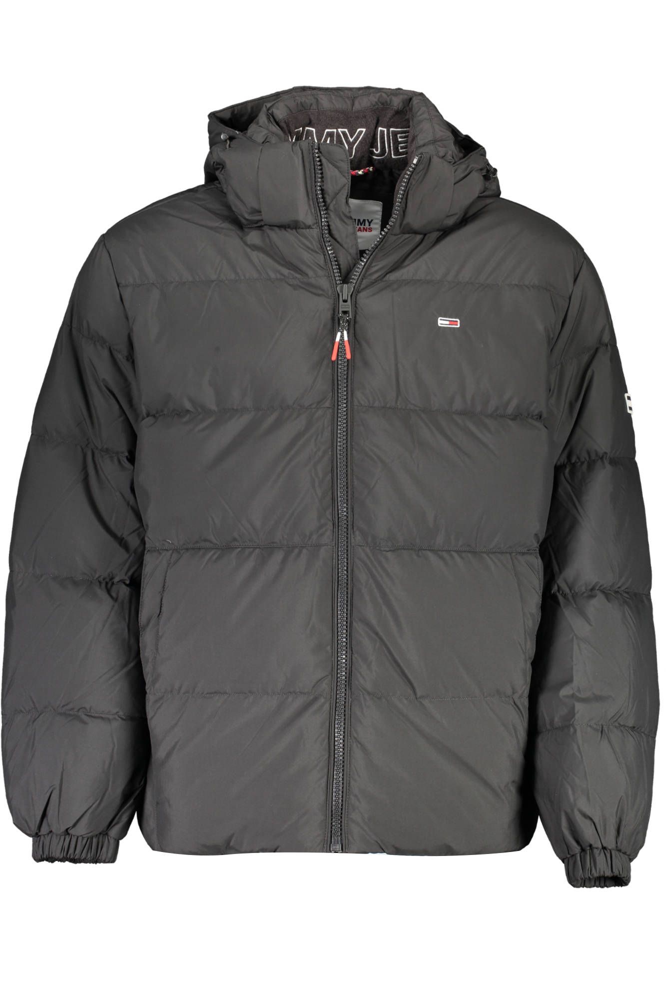 

Черная мужская куртка из полиэстера Tommy Hilfiger