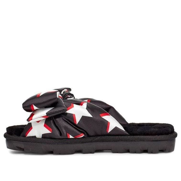 Тапочки lushette puffer 'black stars' Ugg, черный