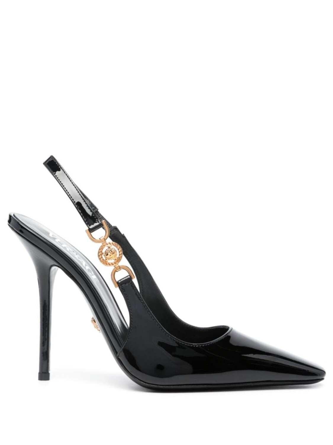 

Versace туфли Medusa '95 с ремешком на пятке, черный
