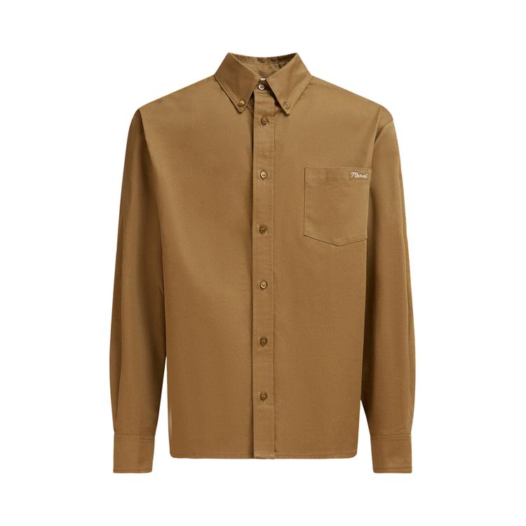 

Рубашка Marni Patch Logo Shirt Olive, зеленый