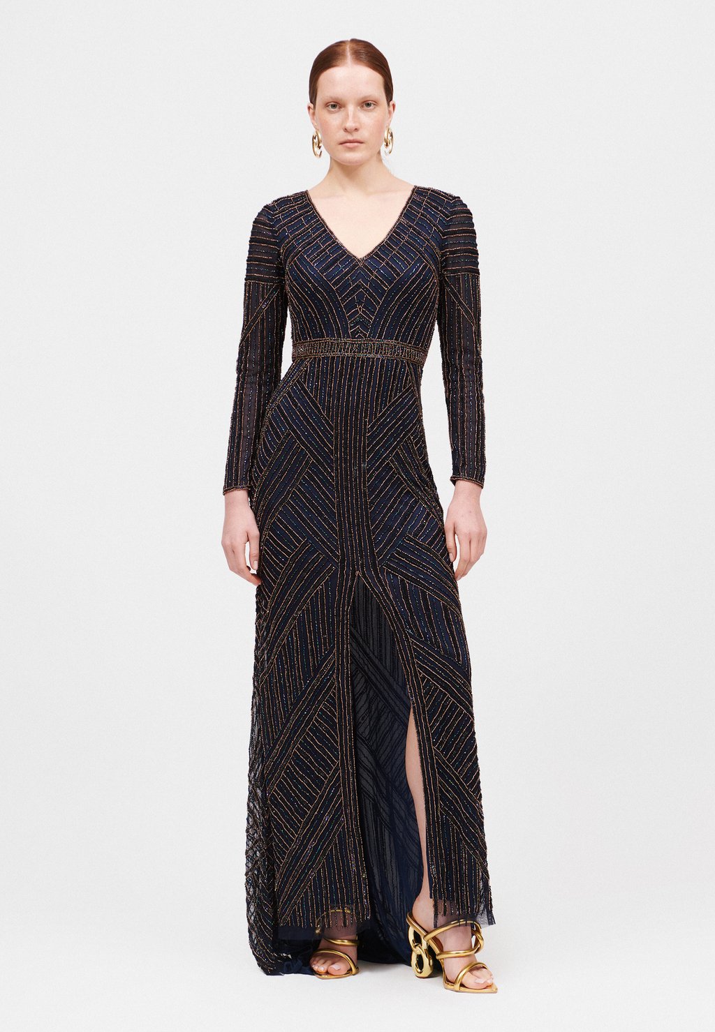 

Платье для особых случаев EMBELLISHED SEQUINS BEAUUT, темно-синий