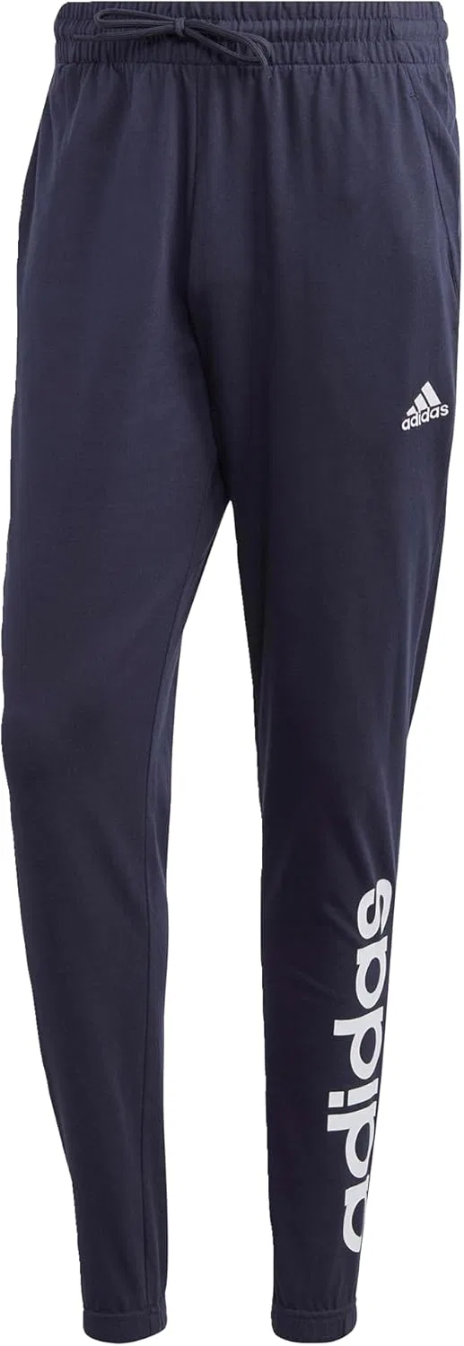 adidas - Спортивные брюки Essentials Single Jersey Tapered Elasticized Cuff Logo Pants для мужчин