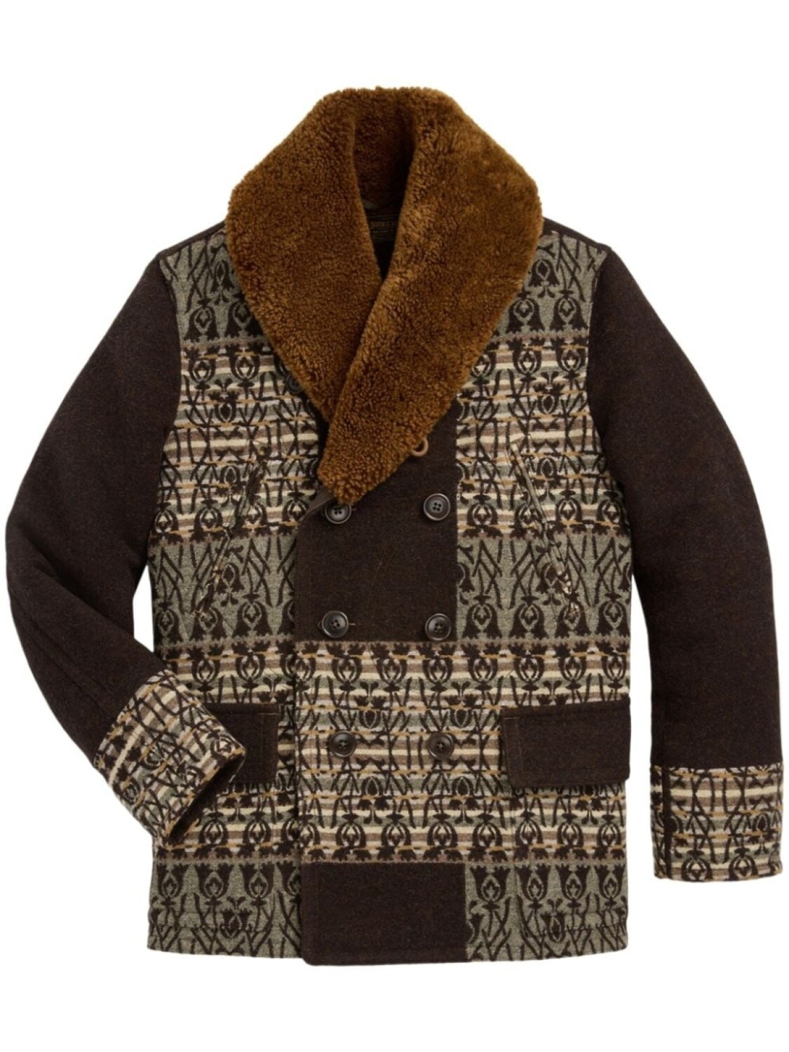 

Куртка Wesley Ralph Lauren RRL, коричневый