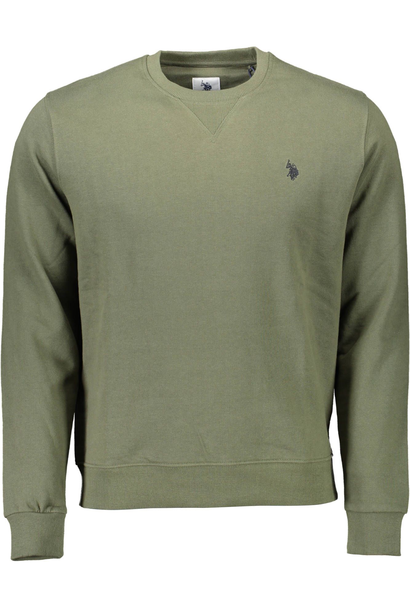 

Зеленый хлопковый мужской свитер U.S. Polo Assn.