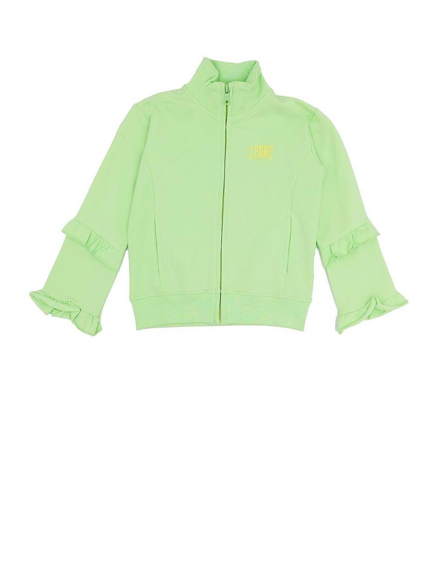 

LEONE 1947 APPAREL Толстовка на молнии для девочек Pure Chic