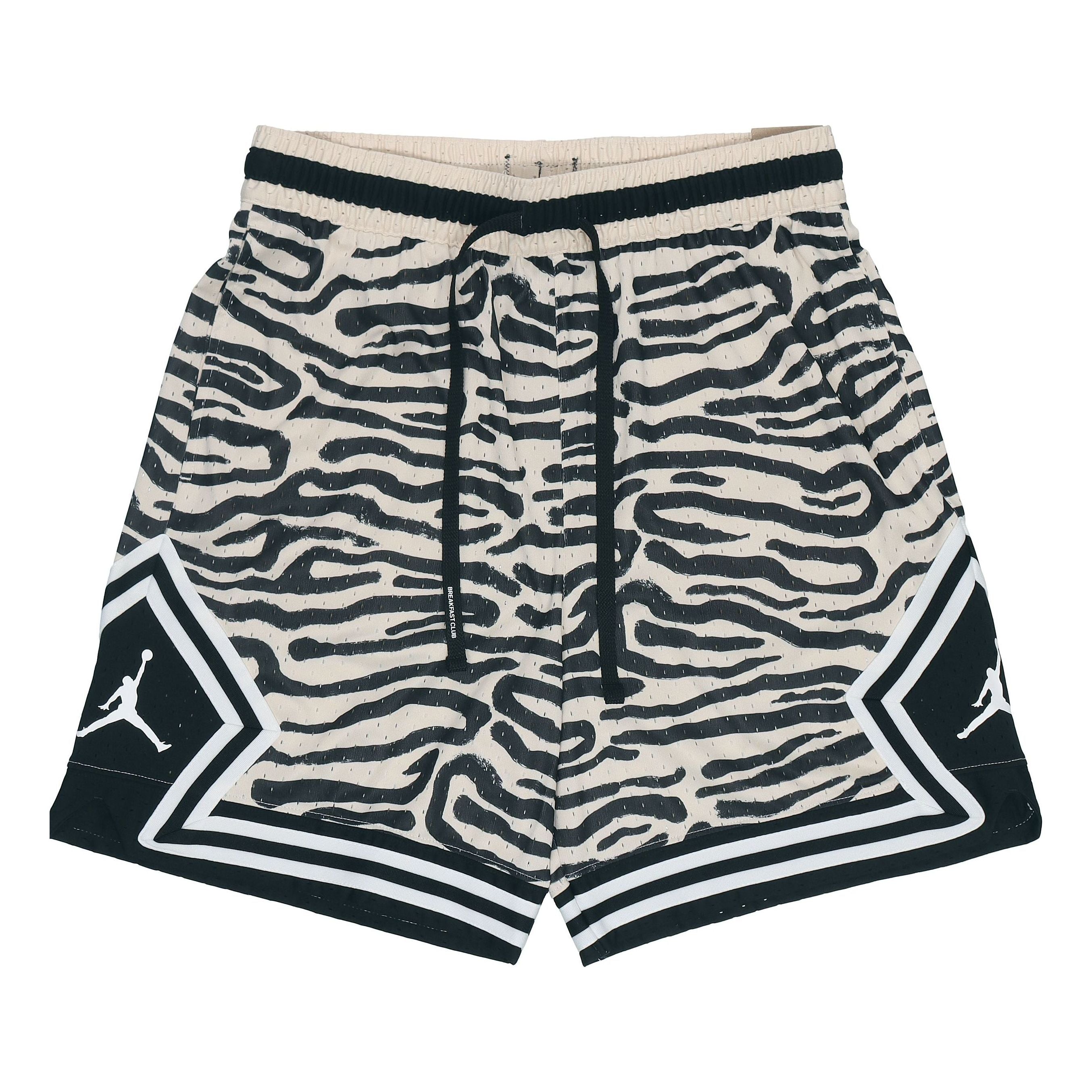 

Шорты Air Jordan Dri-fit Sport BC Diamond Casual Sports Breathable Zebra Printing Shorts Pearl White DM2819-219