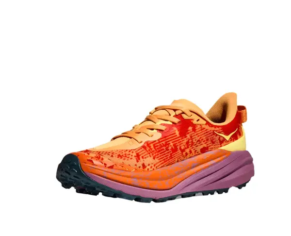 Кроссовки speedgoat 6 'sherbet beet root' Hoka One One, красный — фото 2