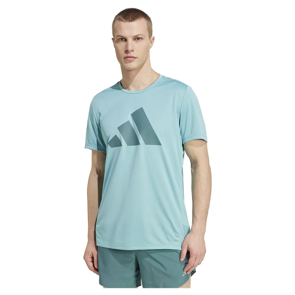 

Футболка с коротким рукавом спортивная adidas Run It, синий
