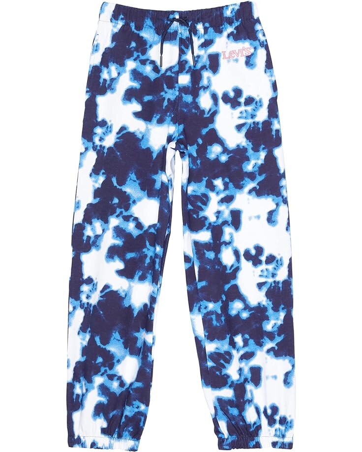 

Брюки Levi'S Benchwarmer Fleece Jogger Pants, цвет Peacoat Tie-Dye