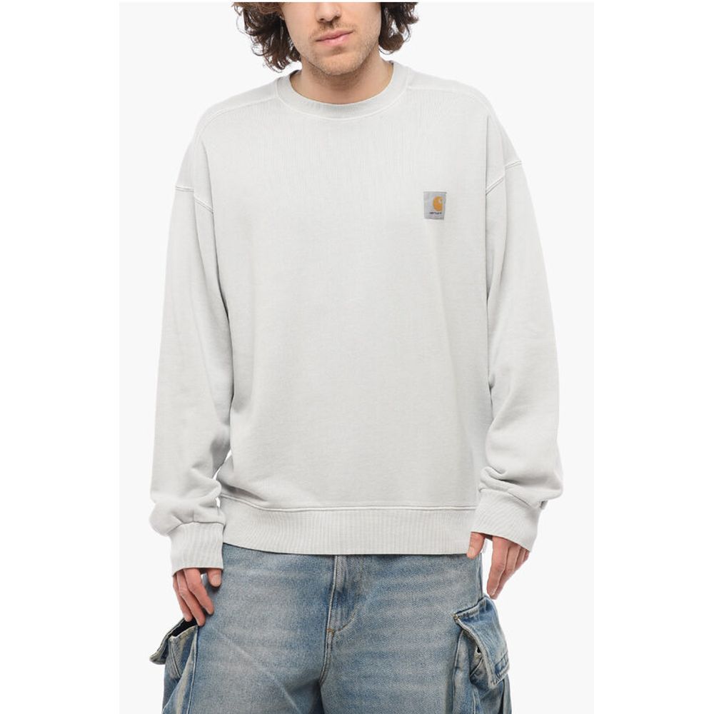 

Толстовка NELSON из начесаного хлопка с круглым вырезом Carhartt Wip, Gray