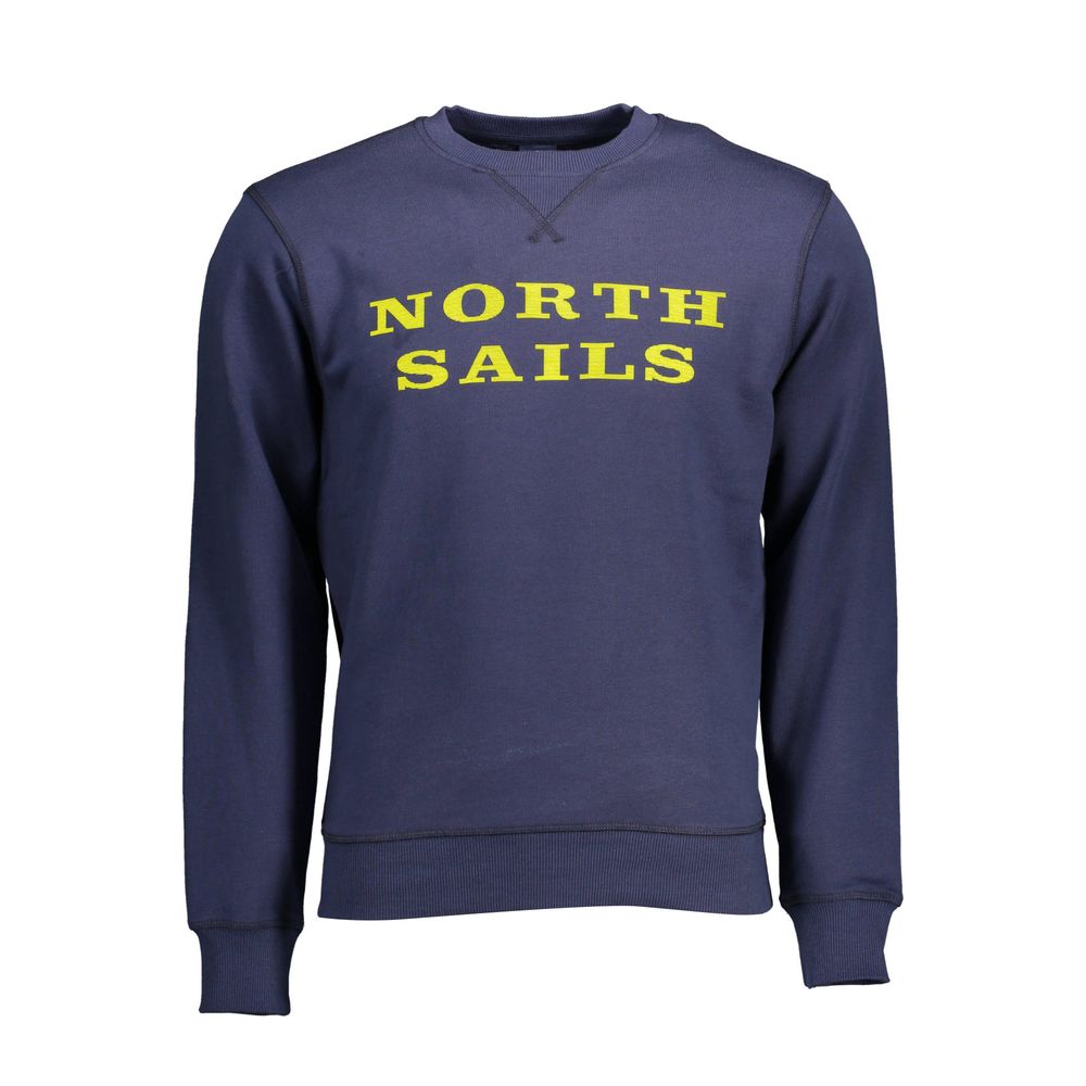 

Синий хлопковый мужской свитер North Sails
