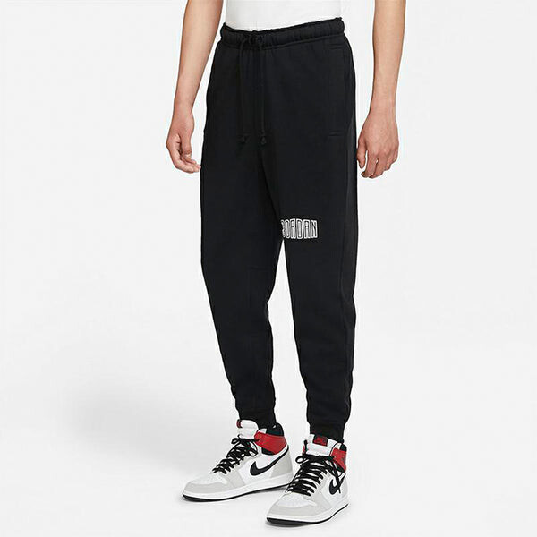 Спортивные штаны Air Jordan J Sprt Dna Hbr Flc Pant Leisure Sports Knit Trousers Men s Black, черный — фото 3
